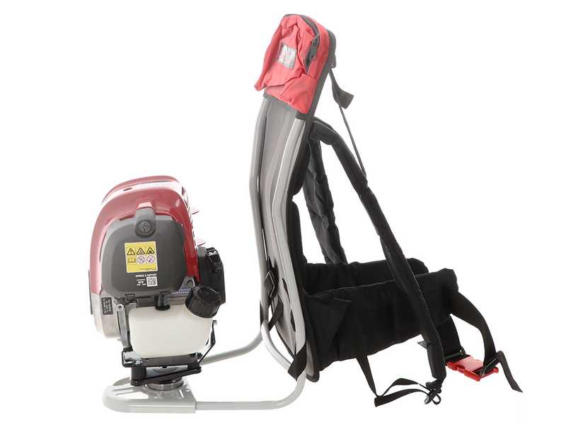 Blue Bird GX50 - Brushcutter + Shaker with hitch cm 180 Honda backpack engine - Shaker