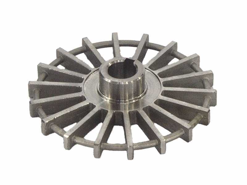 Tellarini ALM 20 L-SR - Electric Stainless Steel Transfer Pump - NYLON Straight + Curved Fittings