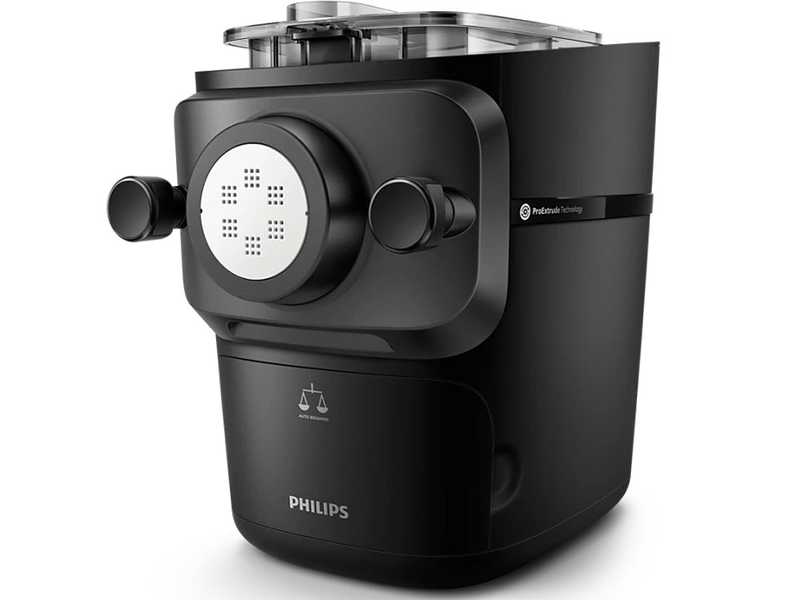 Philips Pasta Maker 7000 HR2665/96 - Electric pasta machine 2-in-1 - Kneads and extrudes