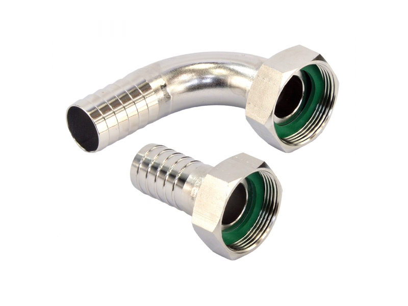 Tellarini ALM 30 - Electric Stainless Steel Oil Transfer Pump - STAINLESS STEEL Straight + Curved Fittings
