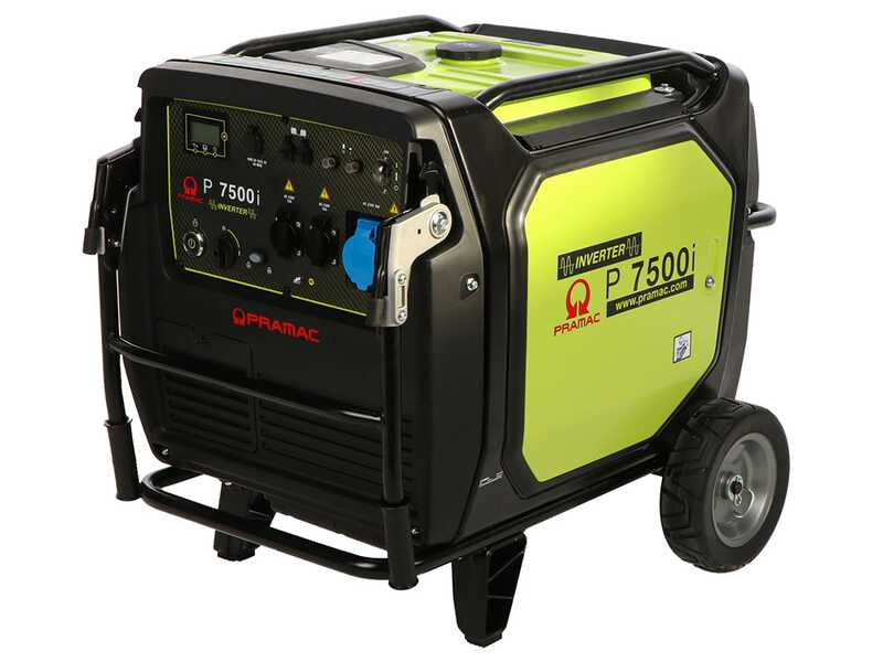 Pramac P7500I single-phase 6.5 kW inverter power generator