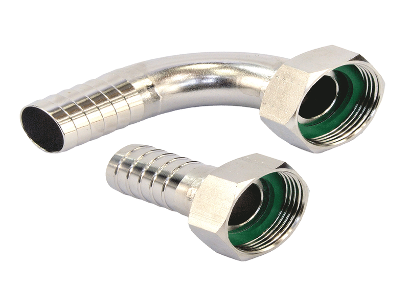 Tellarini ALT 40 - Electric Stainless Steel Oil Transfer Pump - STAINLESS STEEL Straight + Curved Fittings - Three-phase