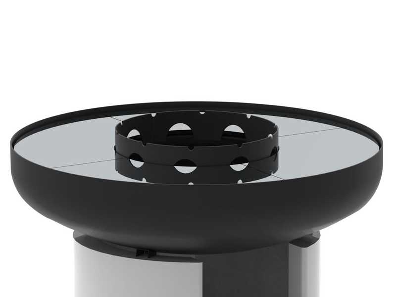 Palazzetti Efesto 90 - masonry wood and charcoal barbecue