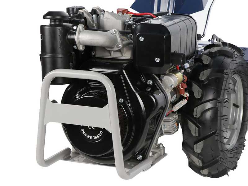 BullMach Chimera 400 - Diesel two-wheel tractor - 418cc - 9.6 HP