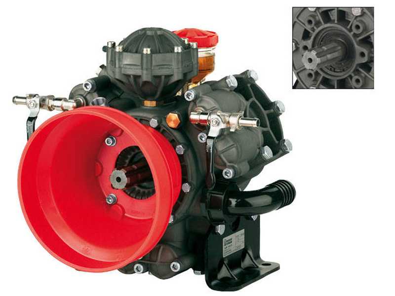 Trailed mist blower Gray T Car 1500/90 with tractor attachment for spraying - Capacity 1500L - Pump AR1203