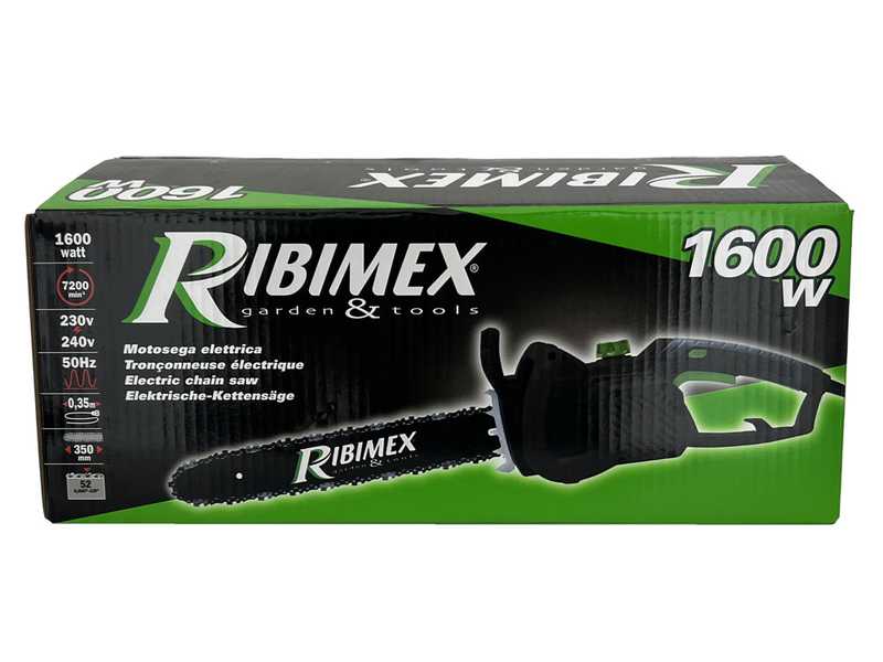 Ribimex PRTRE352 - Electric ChainSaw - 1600 W - 35 cm blade