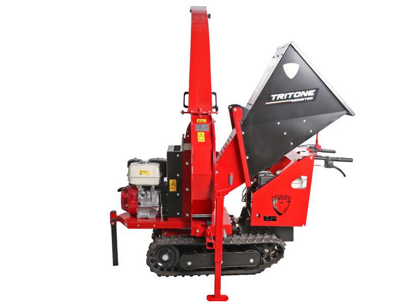 Ceccato Tritone Monster Cingo - Self-propelled tracked shredder - Honda GX390 engine