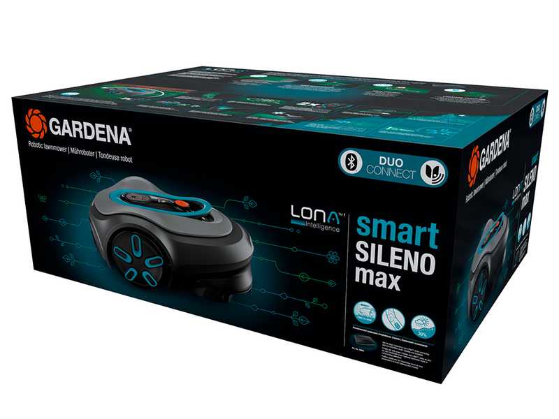 Gardena Smart SILENO Max 1500 - Robot mower - Cutting width 22 cm