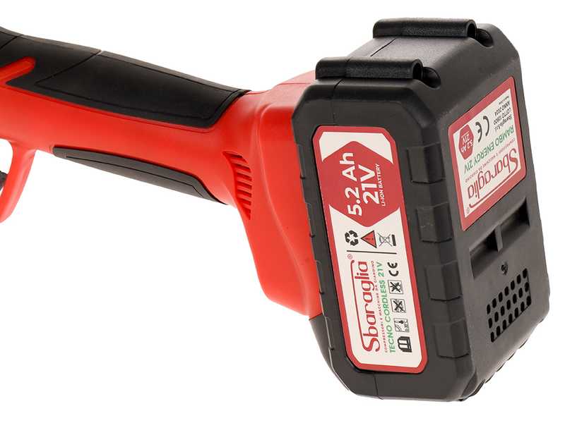 Sbaraglia Tecno Smart 37 - Battery Electric Scissors - 21V/5.2Ah