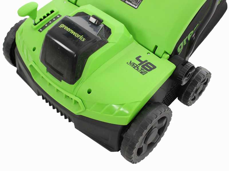 Greenworks GD48SC36 - Battery powered lawn scarifier - 48V 4Ah