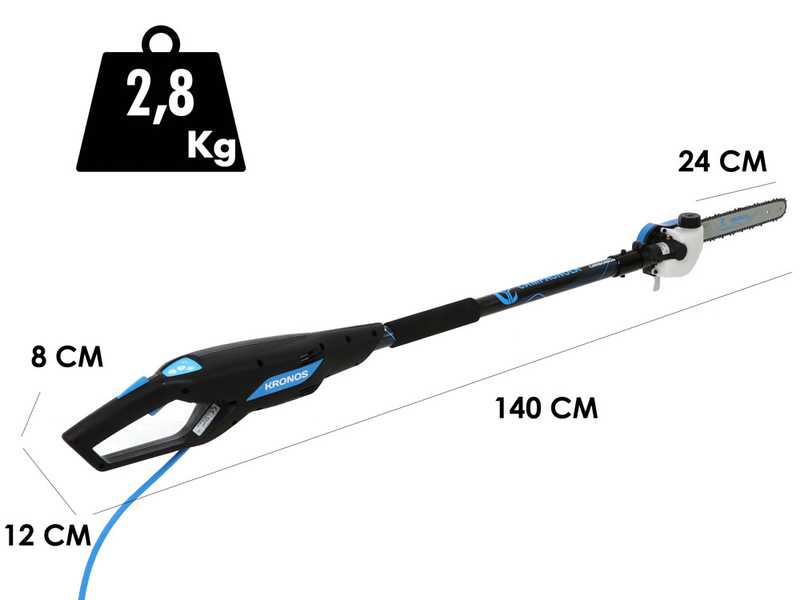 Campagnola Kronos - Pruner on fixed carbon shaft 60 cm - Line 58