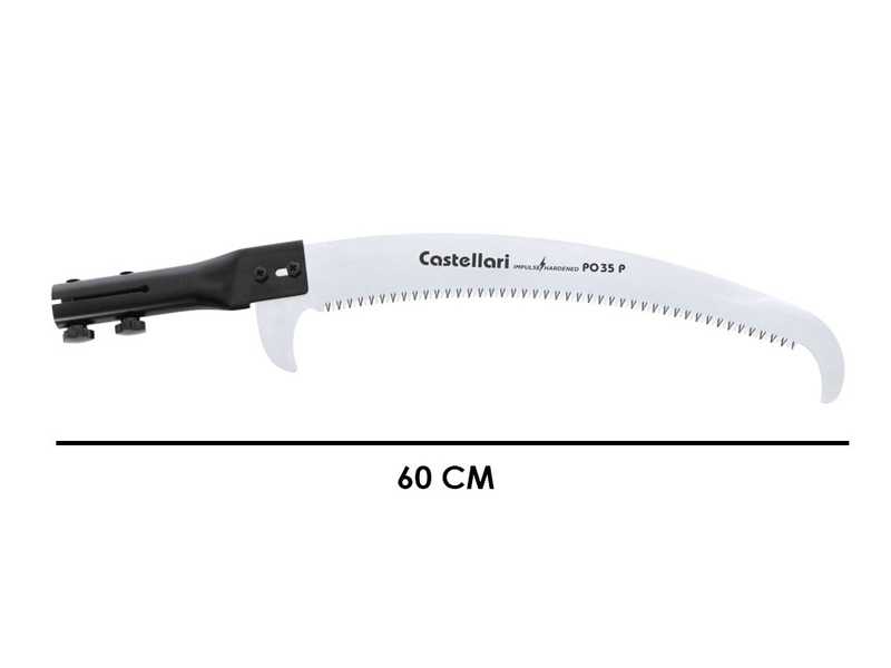 Castellari PO35P - Oval rod saw - 35 cm - Choose your rod!