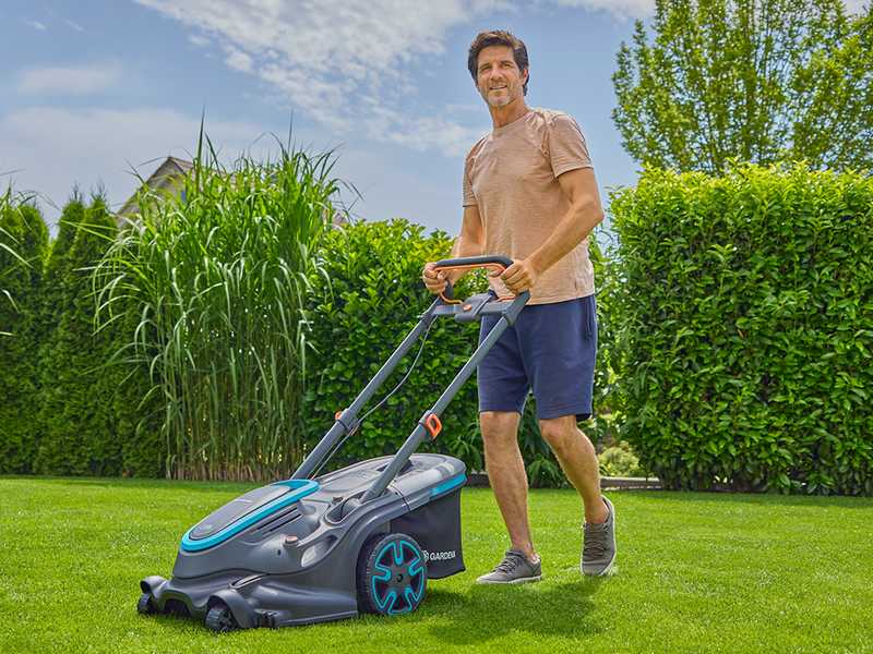 Gardena PowerMax Duo 46/36V P4A - Battery-powered lawnmower - Cut 46 cm - WITHOUT BATTERIES AND CHARGERS