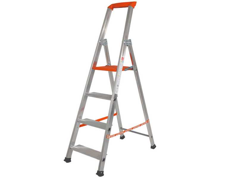 Gierre Stabila AL710DS - 4 steps, 1.47 m - Aluminium ladder with stand