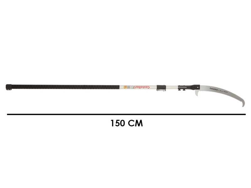 Castellari PO35P+ATO2 - Saw on aluminium oval pole - 150-240 cm - 35 cm blade