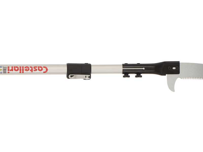 Castellari PO35P+ATO2 - Saw on aluminium oval pole - 150-240 cm - 35 cm blade