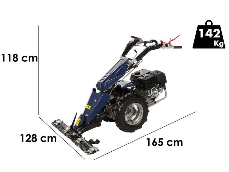 BullMach Chimera 400 -  Petrol Two-wheel Tractor - 420cc - 11,5 HP
