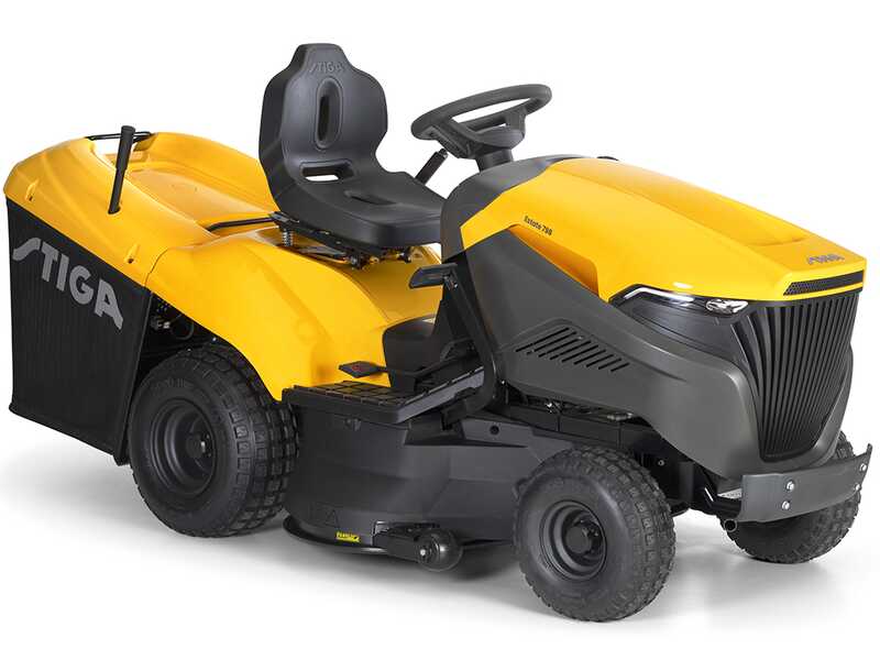 Stiga Estate 798 - Lawn tractor - hydrostatic transmission - collection box - mulching