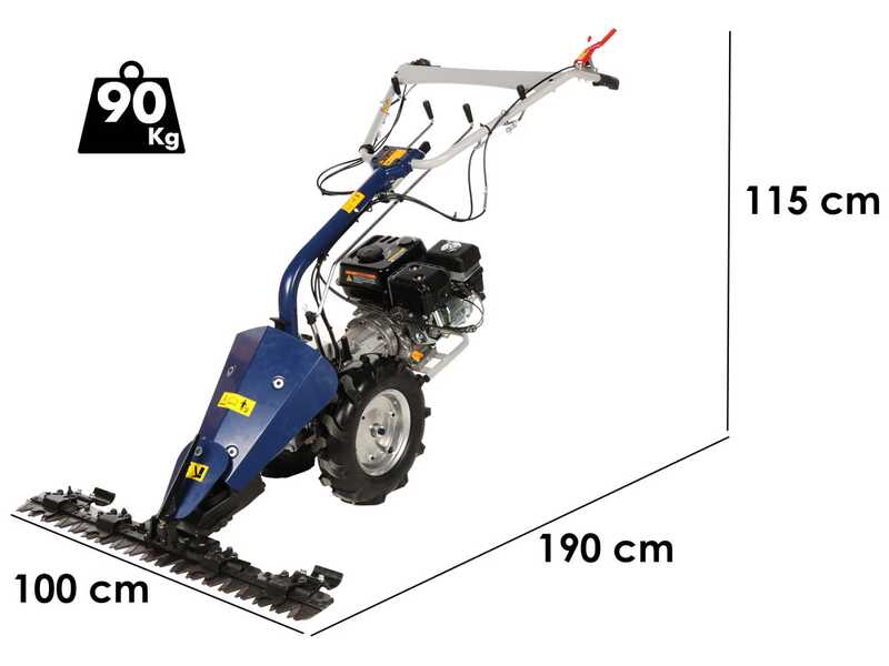 BullMach Chimera 300 - Multifunction Scythe Mower - Loncin G200F