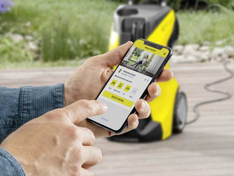 Karcher K7 Premium Smart Control Flex Home - Pressure Washer with Surface Cleaner T7 - 180 bar - With Bluetooth and Home &amp; Garden App