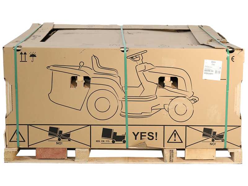 Special 384 M - Lawn Tractor - Collection Basket - Mechanical Transmission