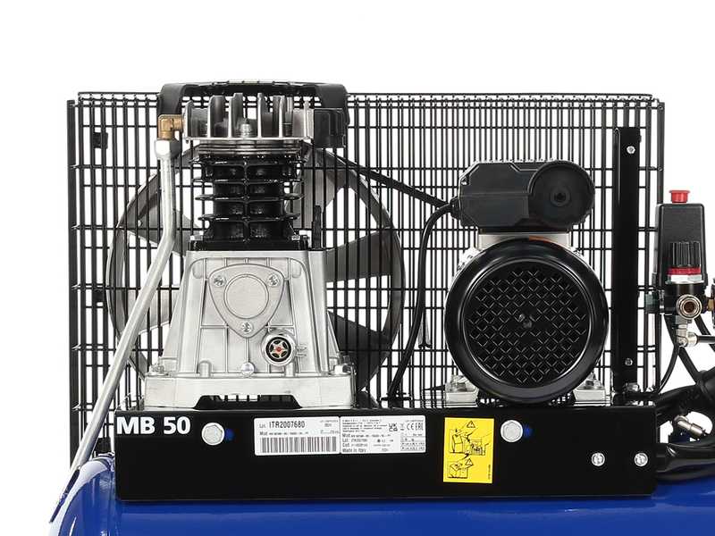 Michelin MB 50/268 MC - Electric Air Compressor - 2 HP Motor - 50 lt
