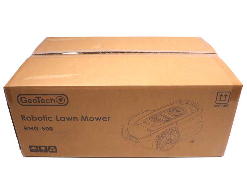 GeoTech RMG-500 - Robotic Lawn Mower - With Perimeter Wire