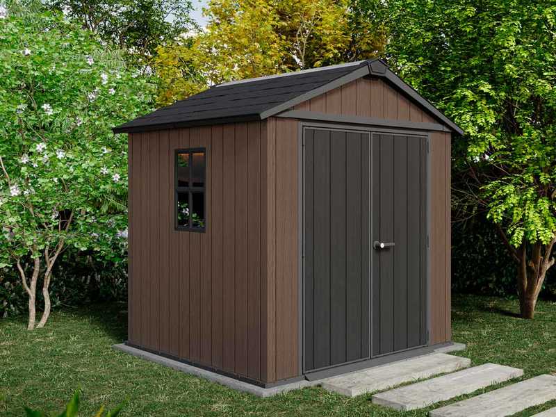 Keter Newton plus 757/775 - Garden shed - With windows