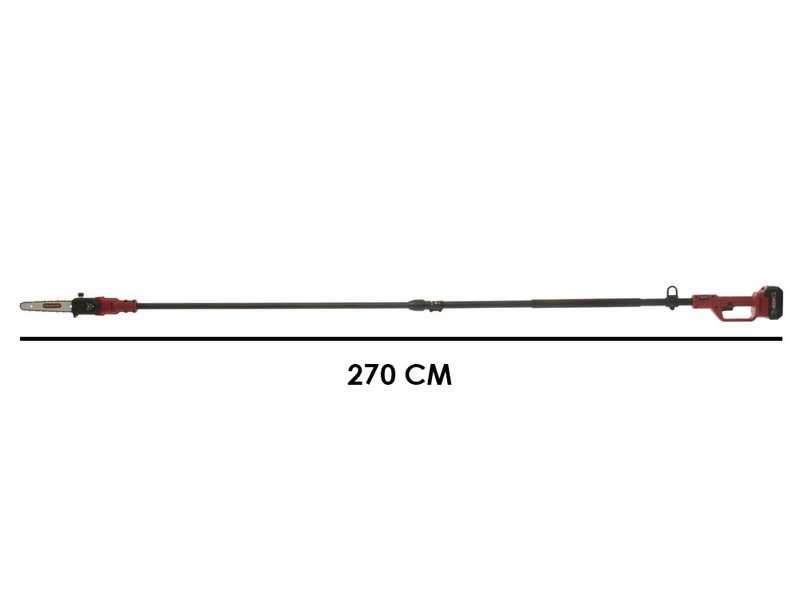 Archman PE04AT - Battery Pruner on Telescopic Pole - 180-270 cm - 2x 21V 4Ah