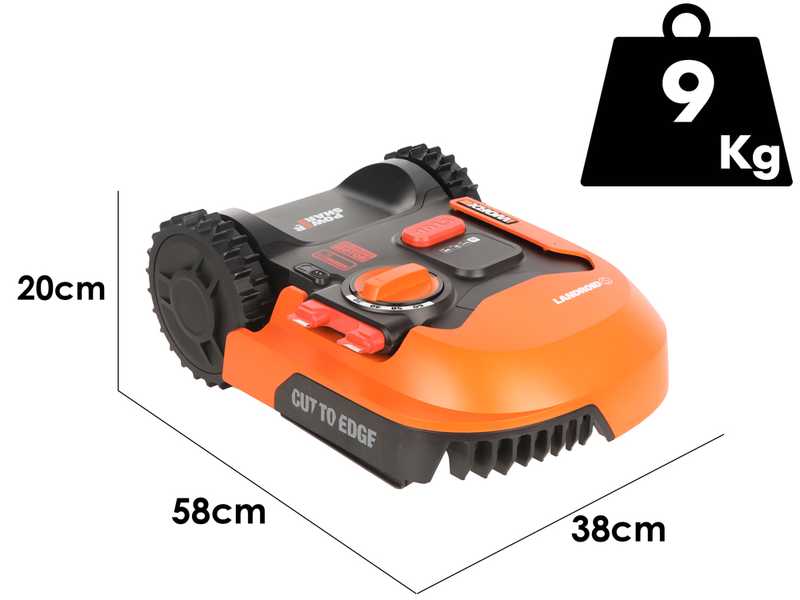 Worx Landroid S250 WR168E - Robotic Lawn Mower - With Perimeter Wire