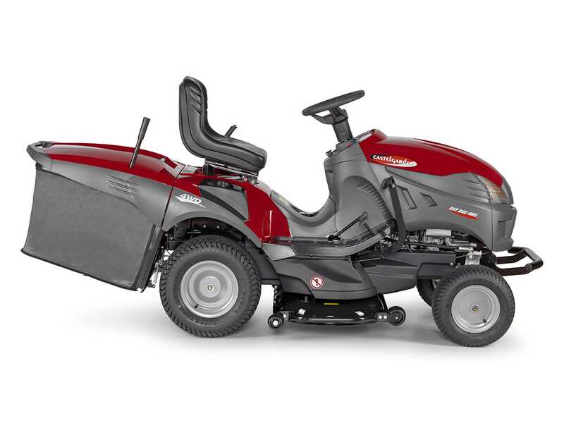 Castelgarden XHT 240 4WD - Lawn tractor with collection basket - hydrostatic transmission