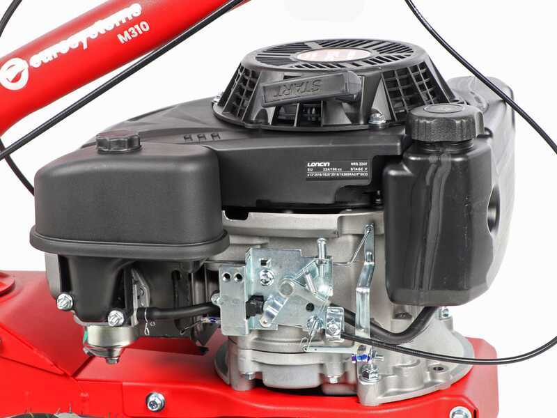 Eurosystems M310 - Twin-blade Mower - Cutting Width 127 cm - Loncin 196 OHV