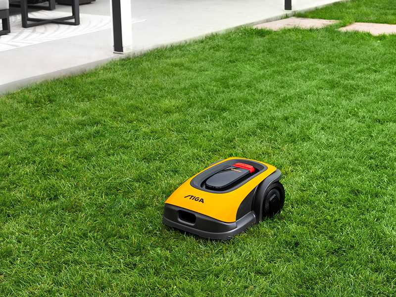 Stiga A 300 - Robot Lawn Mower - with E-Power 2 Ah Battery