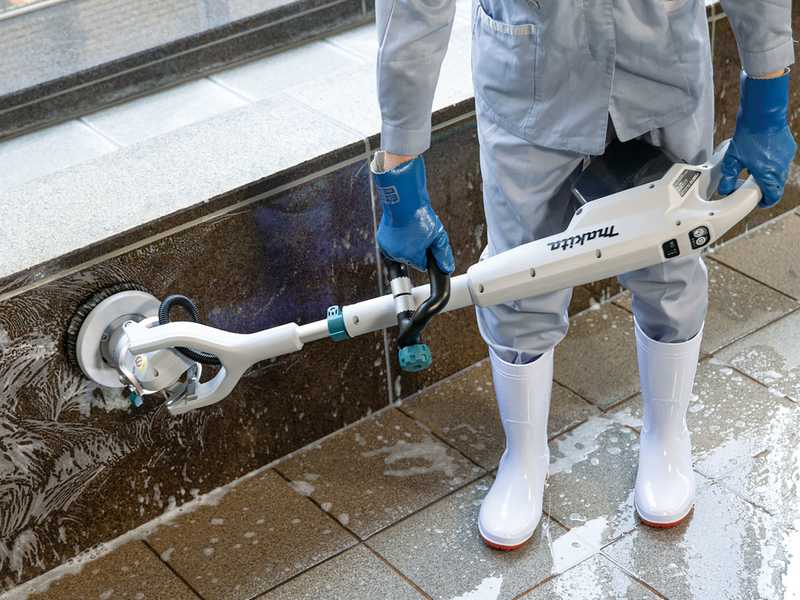 MAKITA PS001GZ - Floor Cleaning Brush - 40V - WITHOUT BATTERY AND CHARGER