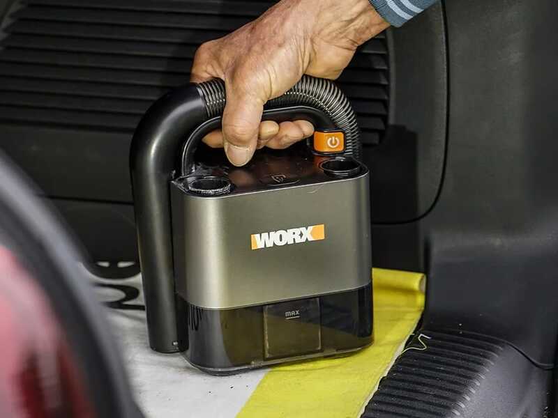 Worx WX030.9 - Cordless Portable Vacuum Cleaner - WITHOUT BATTERIES AND CHARGER