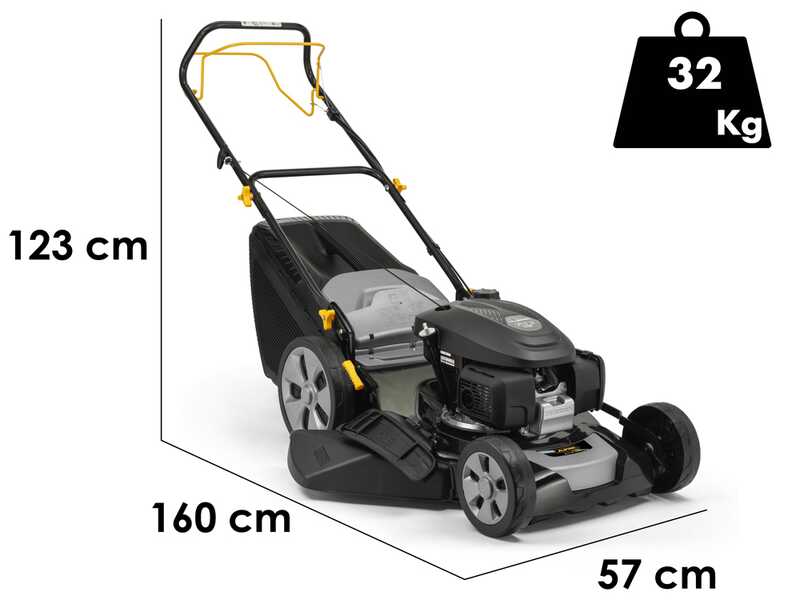 Alpina AL4 51 SHQ - Self-propelled Petrol Lawn Mower - Honda GCVx 145 Engine - 51cm Cutting Width