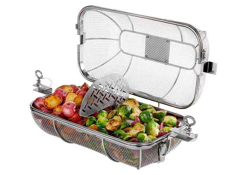 Rotisserie Basket Weber Crafted