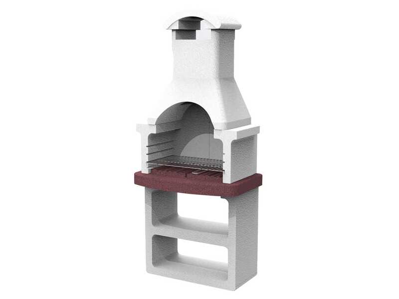 Linea VZ Rimini New - Masonry Charcoal Barbecue