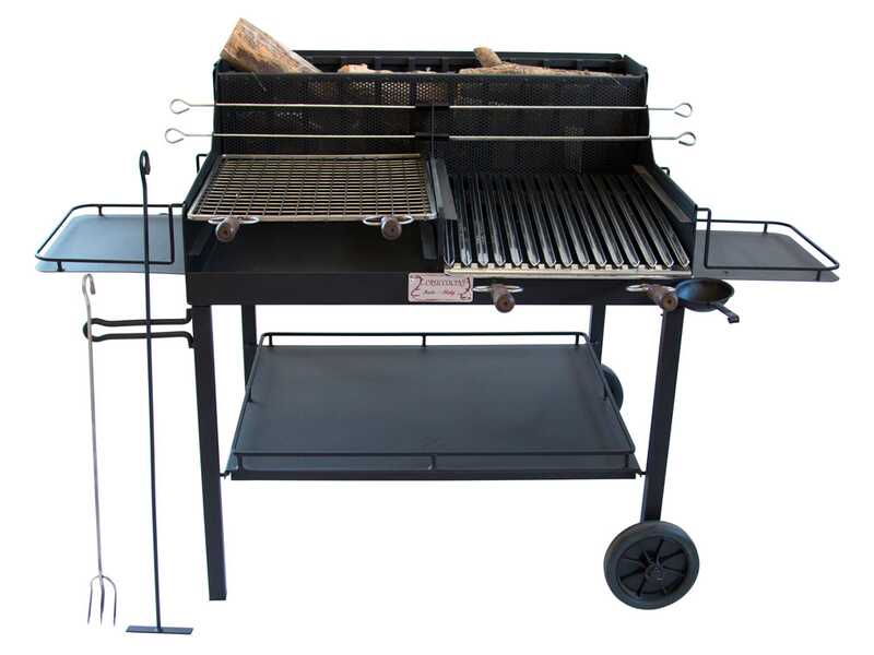 Cruccolini Little Tuscany - Handmade Iron Wood and Charcoal Barbecue