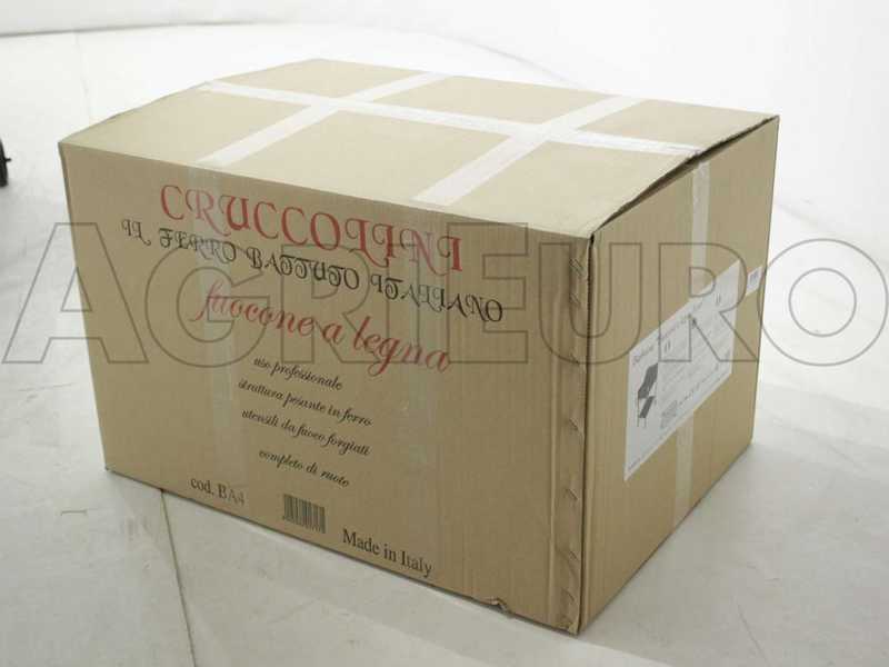 Cruccolini Fuocone Inox - Wood and charcoal barbecue