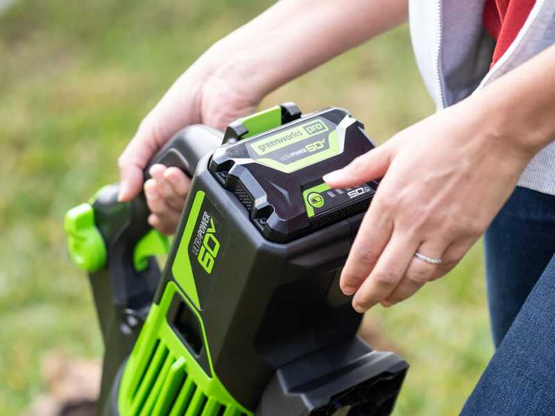 Greenworks GD60ABK4 - Battery-powered axial blower - 60V/4Ah