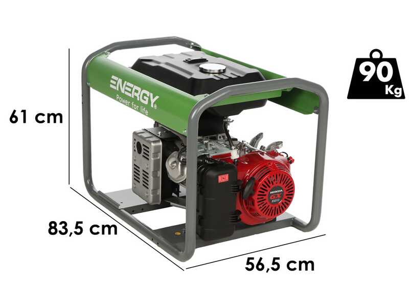 Energy EY-7MB AVR - Petrol Generator with AVR 6 kW - Continuous 5.4 Single-phase