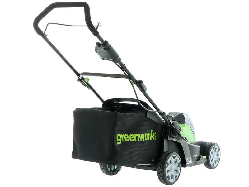 Greenworks G48LM41ST25K2X - Battery Lawnmower + Battery Trimmer Kit - 48V - 2x 24V/2Ah