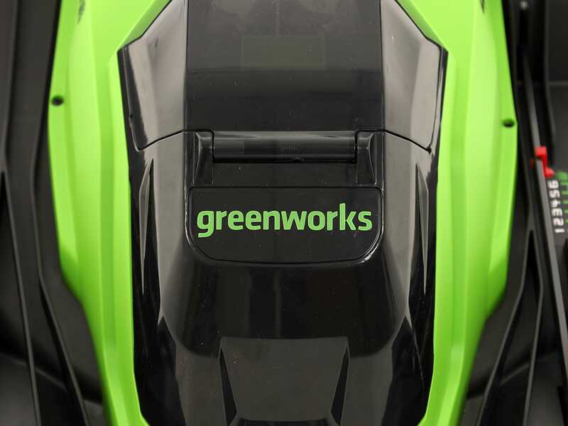 Greenworks G48LM41ST25K2X - Battery Lawnmower + Battery Trimmer Kit - 48V - 2x 24V/2Ah