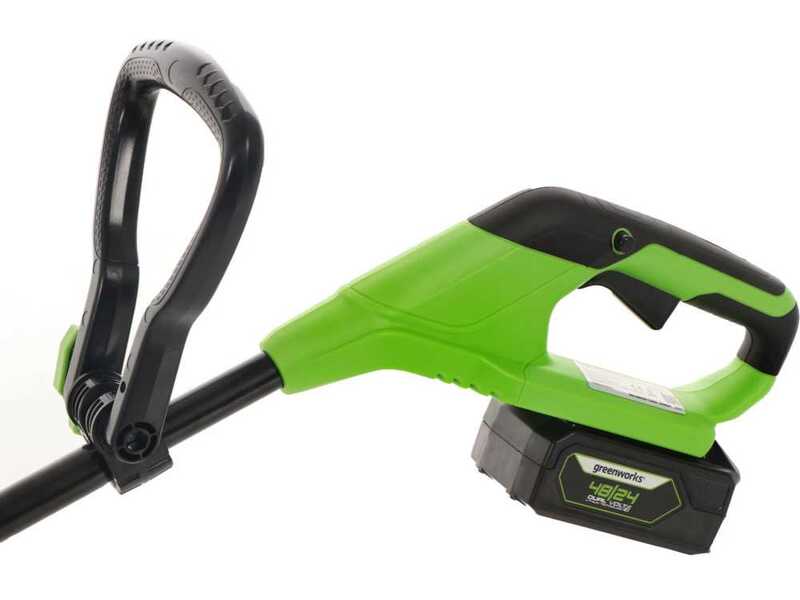 Greenworks G48LM41ST25K2X - Battery Lawnmower + Battery Trimmer Kit - 48V - 2x 24V/2Ah