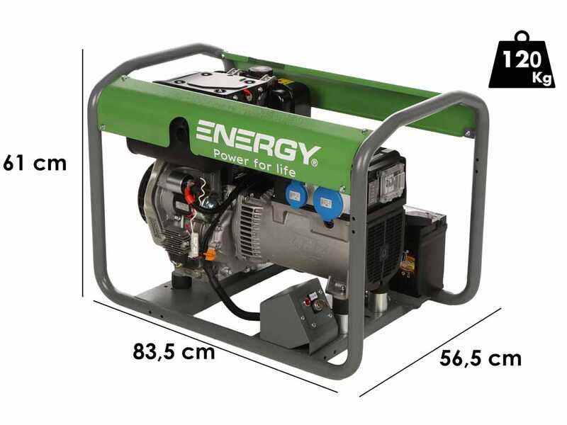 Energy EY-7MDE AVR - Diesel Power Generator with AVR 5 kW - Continuous 4.5 Single Phase