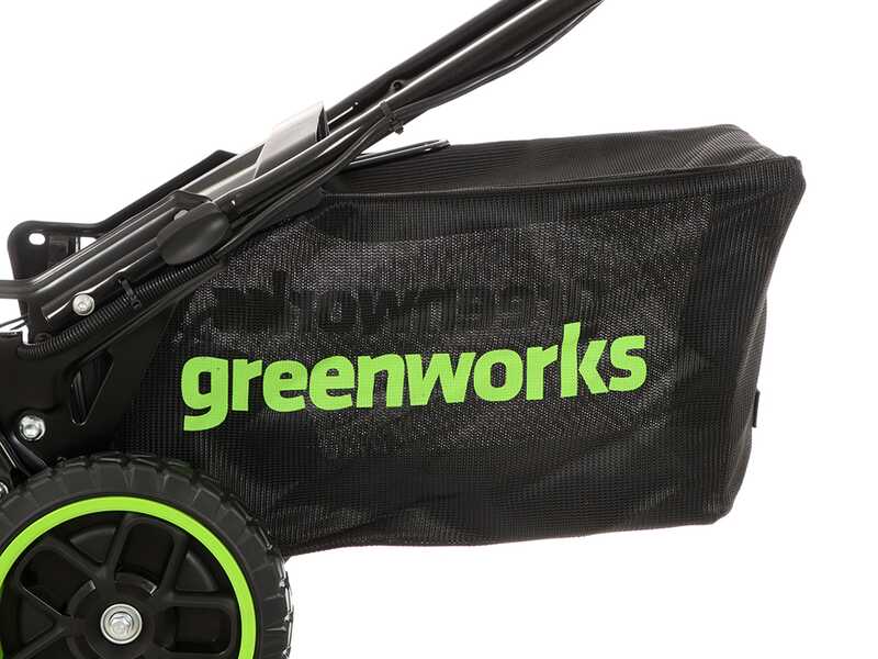 Greenworks GD48LM46SPIIK4 - Battery-powered self-propelled lawnmower - 48V/4Ah - Cutting width 46 cm