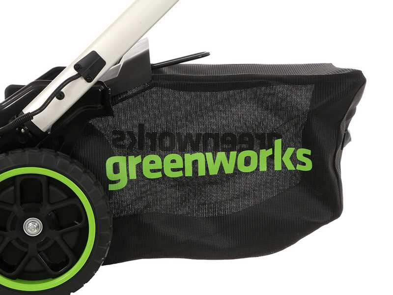 Greenworks GD48LM51SPIIK5 - Battery-powered self-propelled lawn mower - 48V/5Ah - Cutting width 51 cm