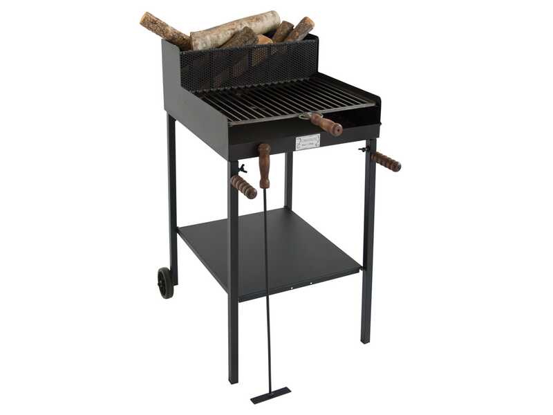 Cruccolini Fuocone Oliveto - Handmade Iron Wood and Charcoal Barbecue