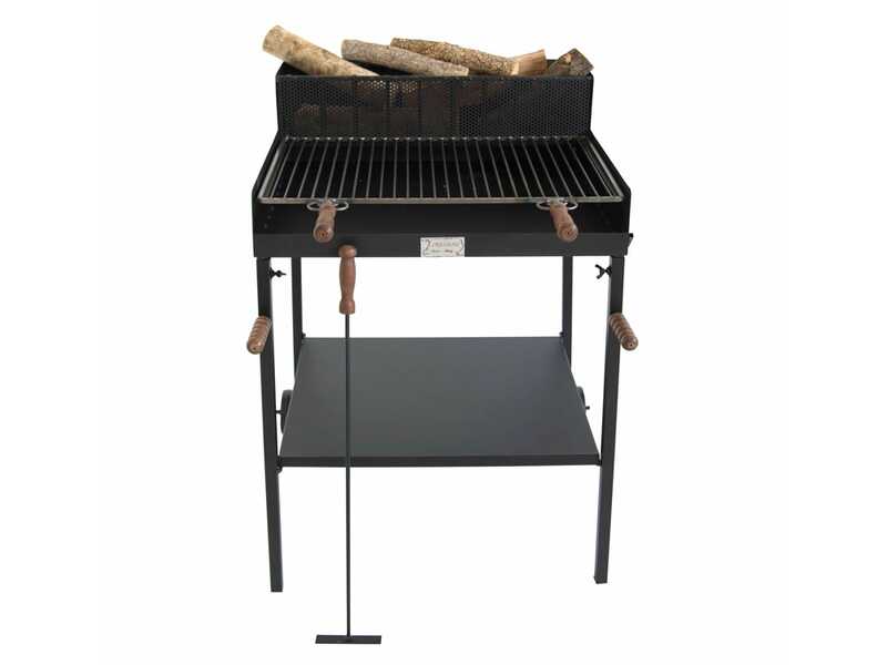 Cruccolini Fuocone Oliveto Maxi - Handmade Iron Wood and Charcoal Barbecue